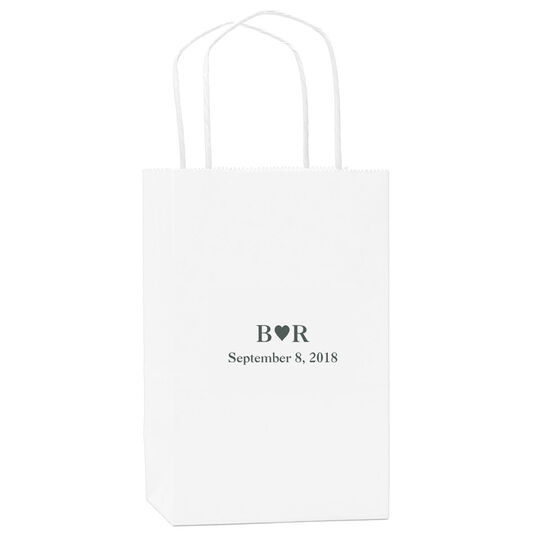 2 Initials Petite Twisted Handled Gift Bags